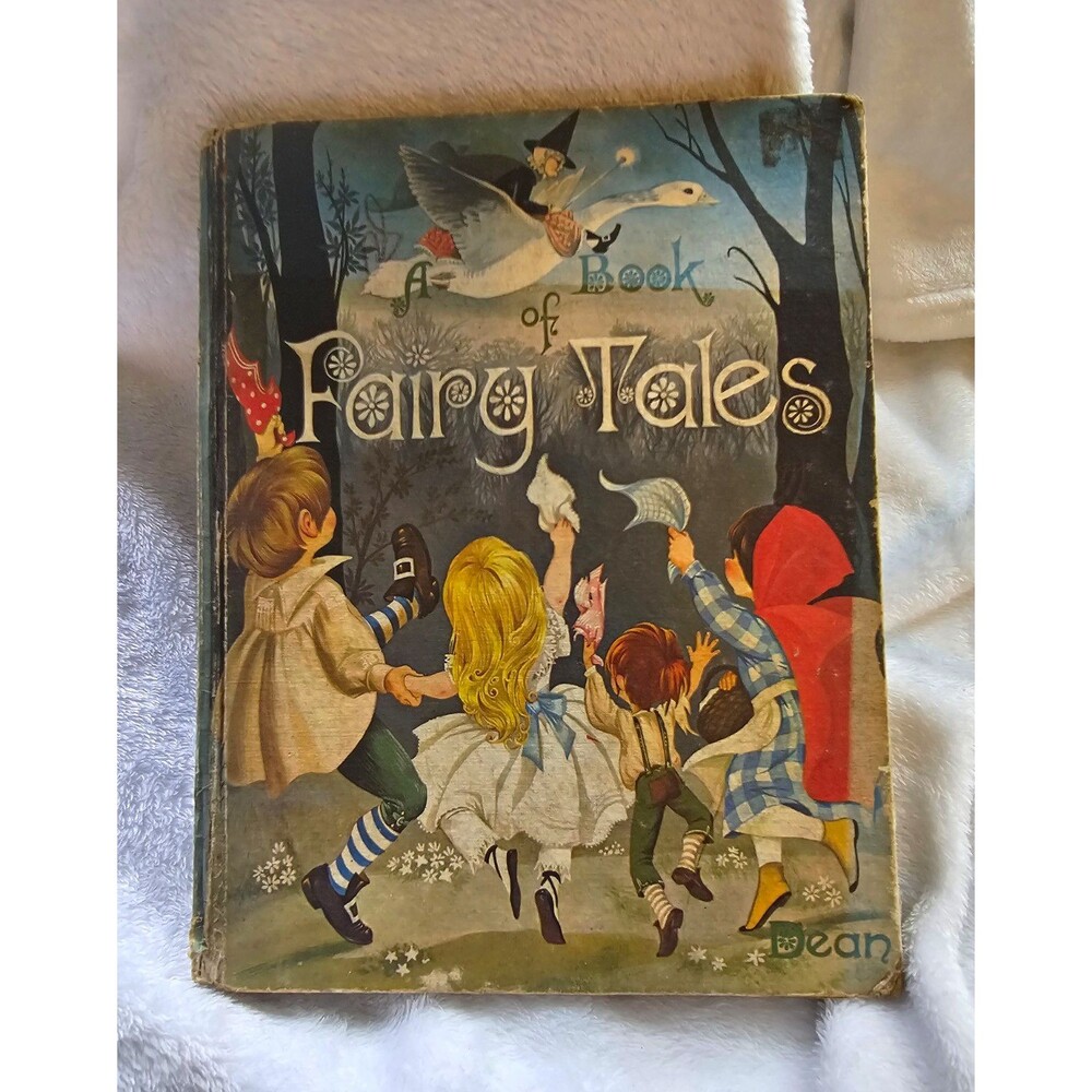 Dean & Son Ltd. A Book of Fairy Tales Hardcover Illustrated Johnstone 1947
